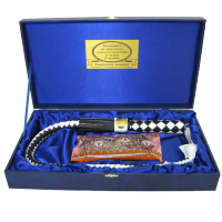 Подарочный набор Кнут и пряник с кожаной ручкой