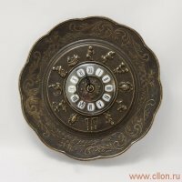 Часы настенные - тарелка Гороскоп