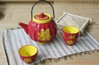 Японская посуда для чая - набор Китайский Фонарик