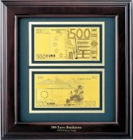 Картина с банкнотами (Евро)
