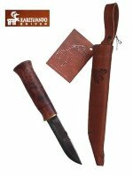 Нож "Moose L", рукоять дерево коричнего цвета KR/3521