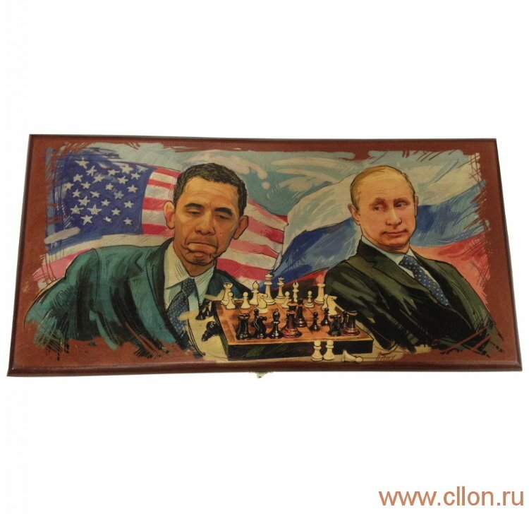 Нарды оригинальные Путин и Обама