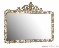 Зеркало в раме "Дуэ Кватро", "золото"