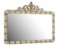 Зеркало в раме "Дуэ Кватро Си", "золото"